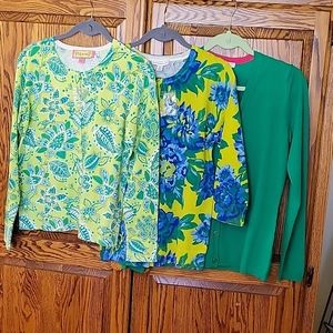 3 cardigan sweaters